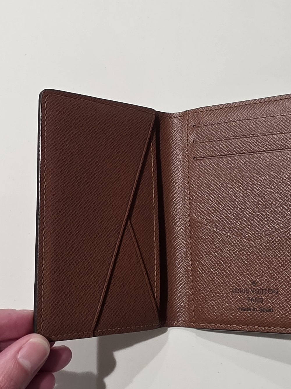 Authentic Louis Vuitton Monogram Brown Card Holder Wallet - Picture 5 of 7